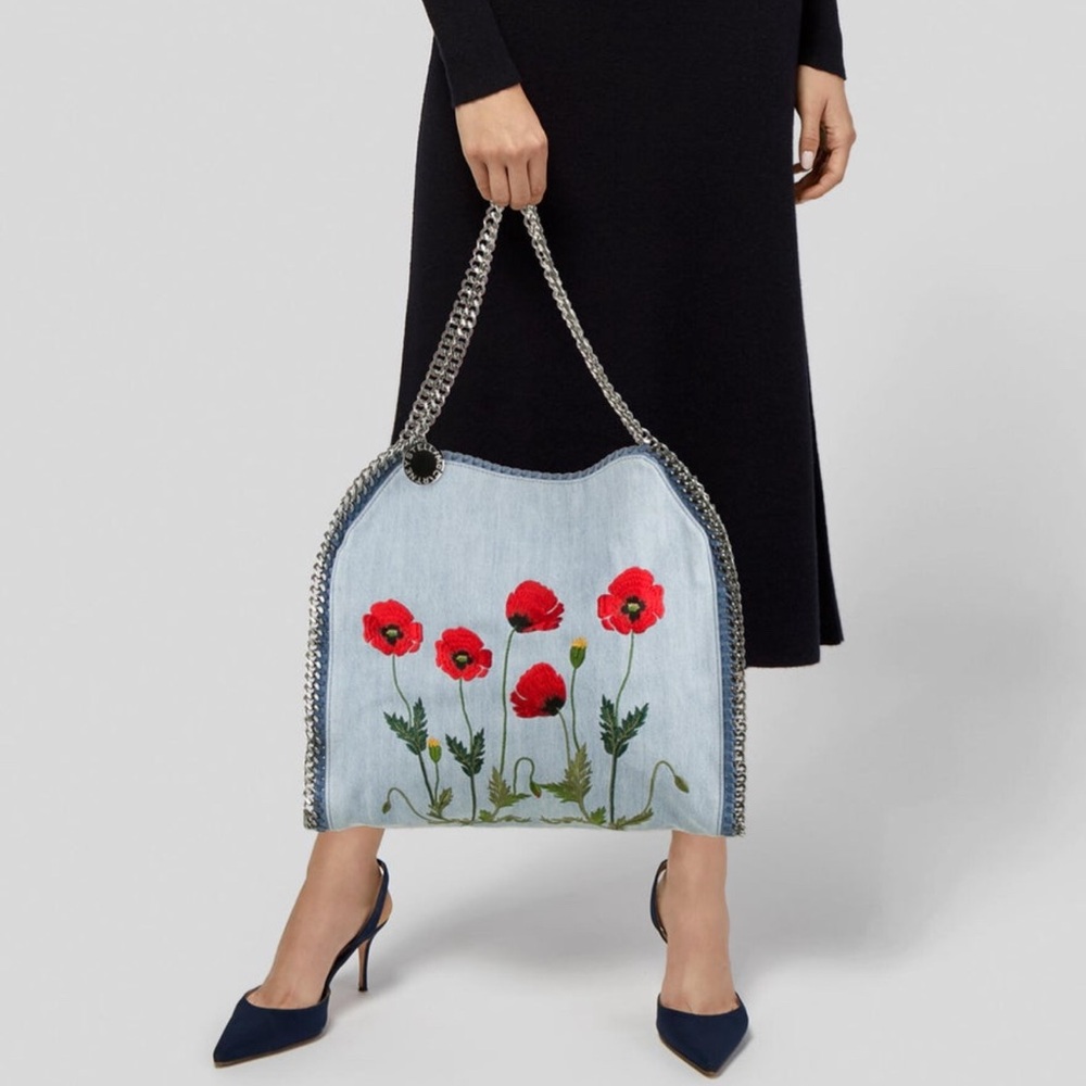 Authentic Stella McCartney Runway 2016 Falabella Poppy Handbag, RARE